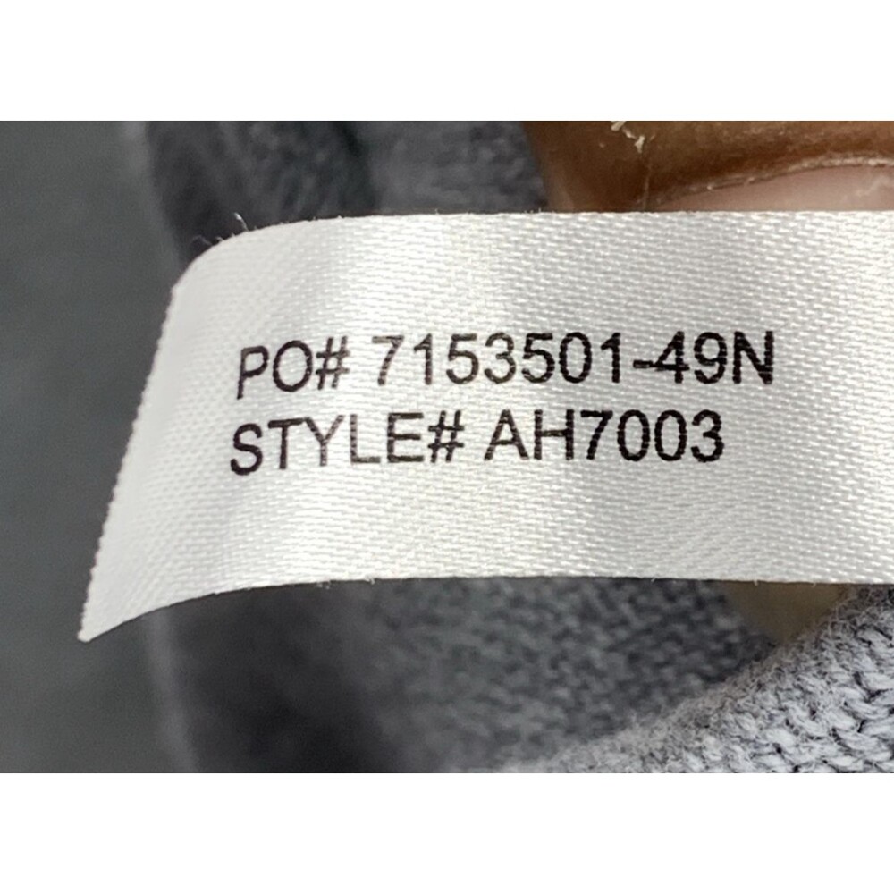Lacoste Ribbed V-Neck Pullover Sweaters Mens X-Large XL Gray Long Sleeve AH7003 - Picture 14 of 16